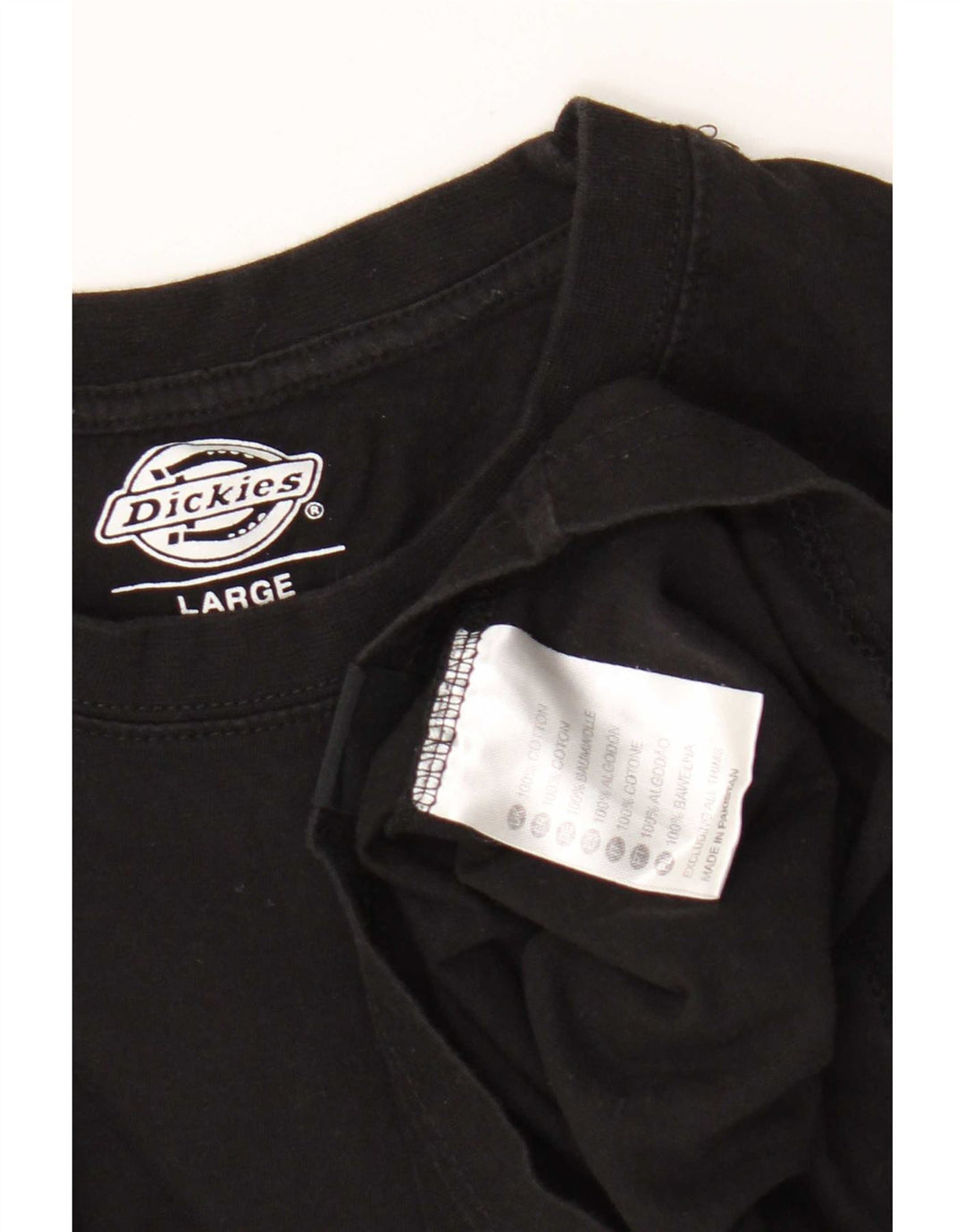 Velika muška majica Dickies, crni pamuk