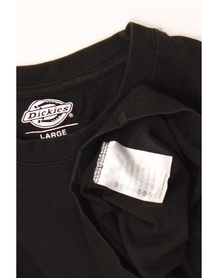 Velika muška majica Dickies, crni pamuk