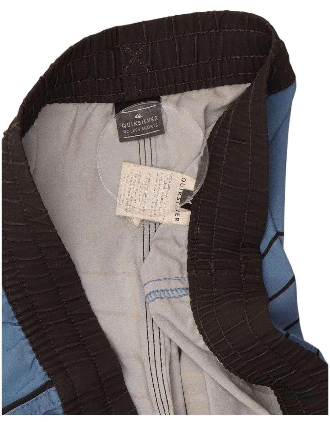 Quiksilver muške kratke hlače za kupanje srednje plave pruge