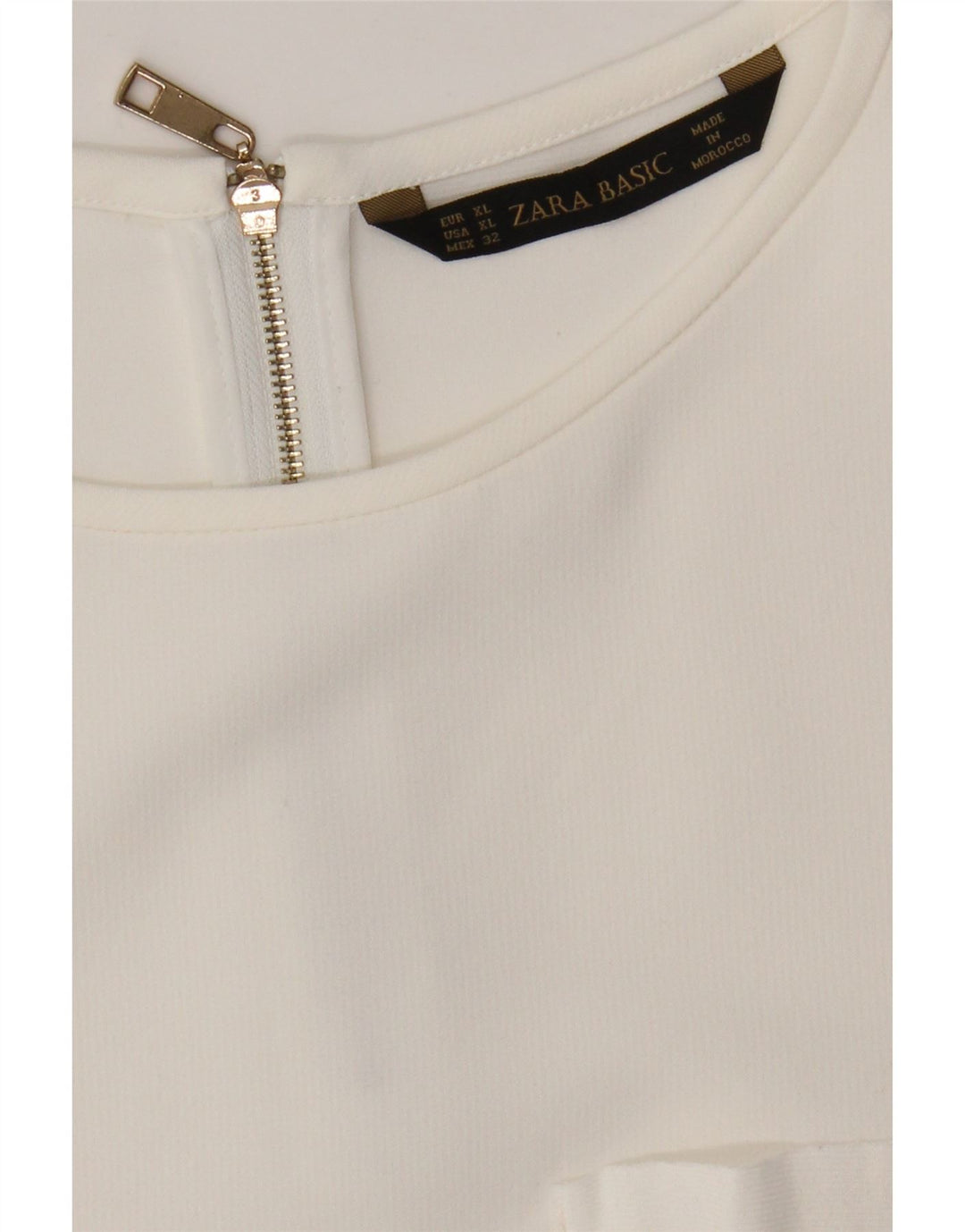 Zara ženski gornji dio bluze UK 18 XL bijeli