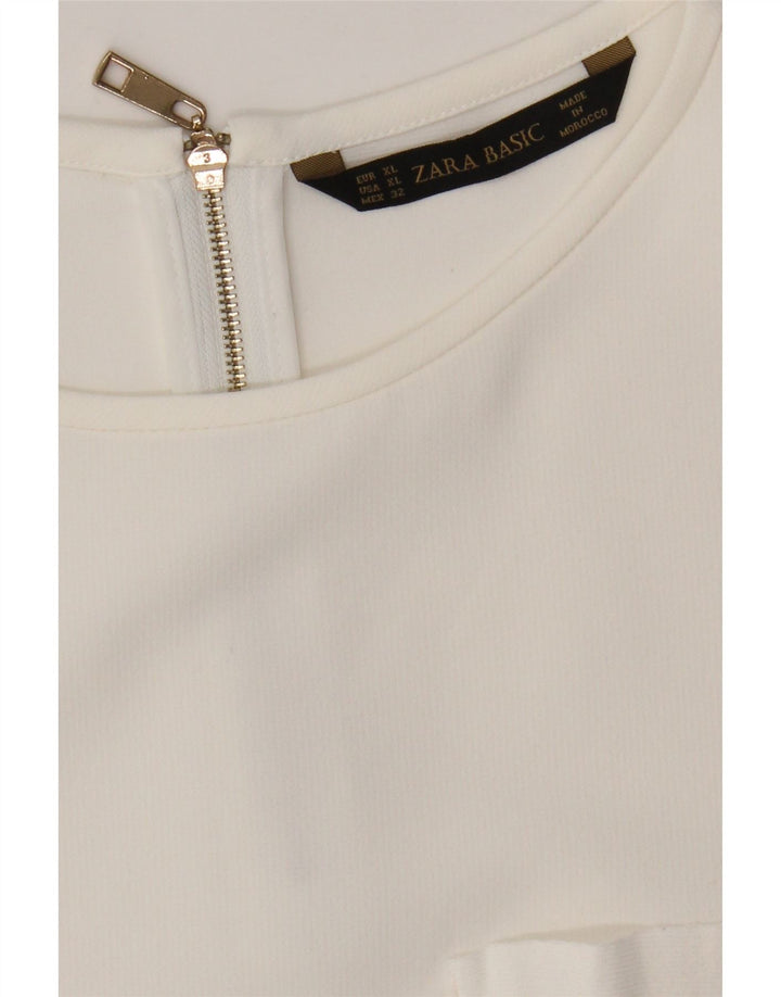 Zara ženski gornji dio bluze UK 18 XL bijeli