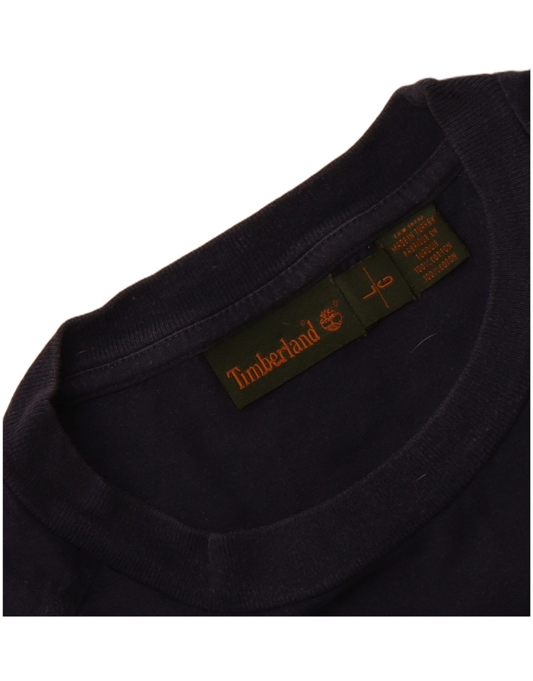 TIMBERLAND Velika muška majica s grafičkim motivima, tamnoplavi pamuk