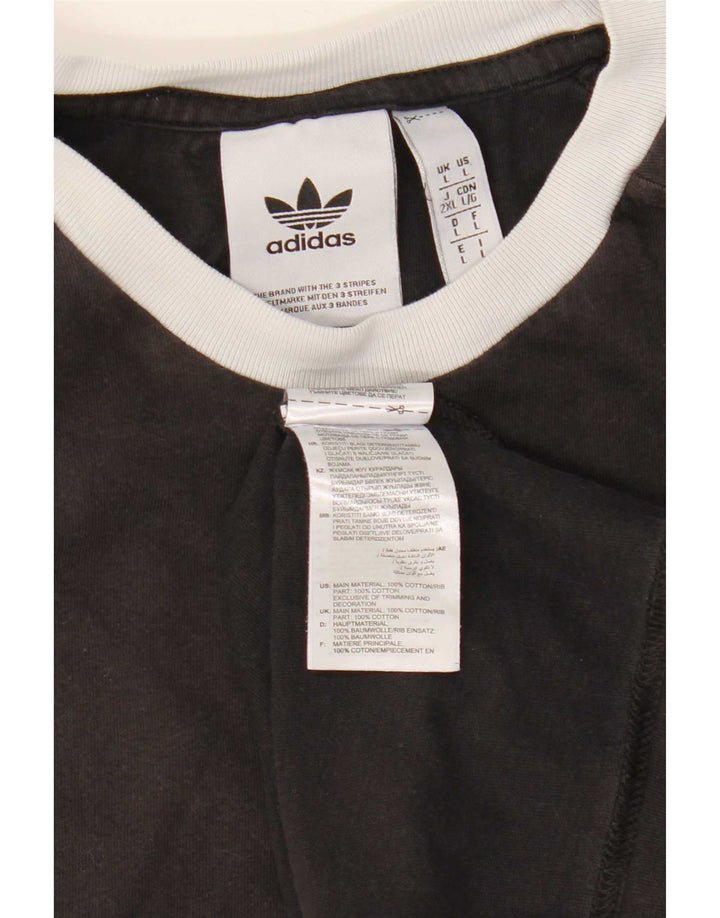 Adidas muška majica kratkih rukava, veliki crni pamuk