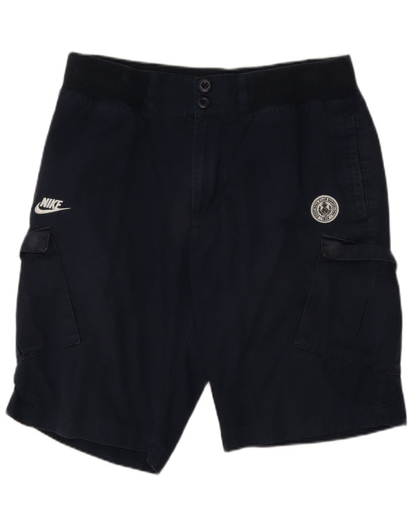 Nike Mens Barcelona Football Club Cargo kratke hlače Large W34 tamnoplavi pamuk