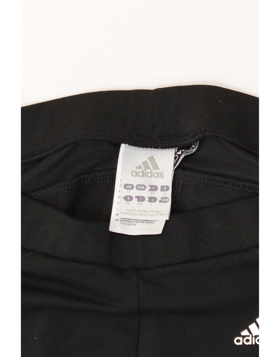 Adidas ženske Climacool Capri tajice UK 12 Srednji crni poliester