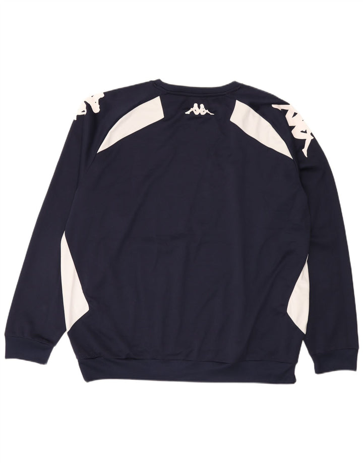 Kappa muški džemper 3XL tamnoplave boje