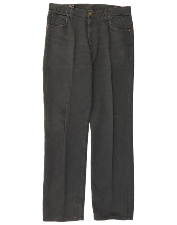 LEE Muške ravne traperice W34 L32 Sivi pamuk