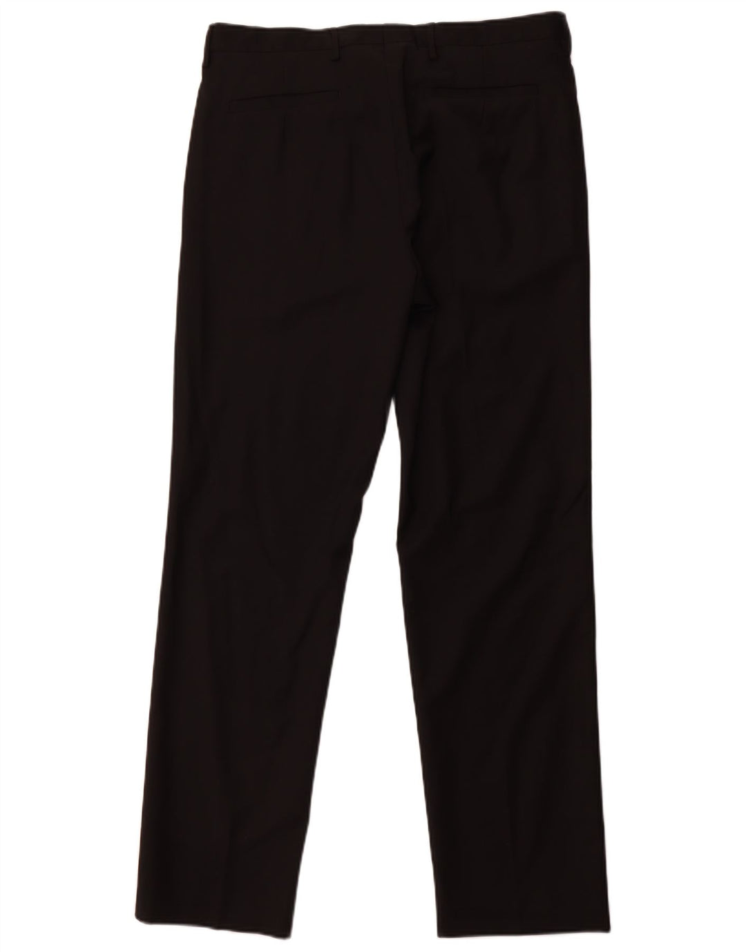 ZARA muške hlače ravnog odijela EU 44 Large W34 L31 crna vuna