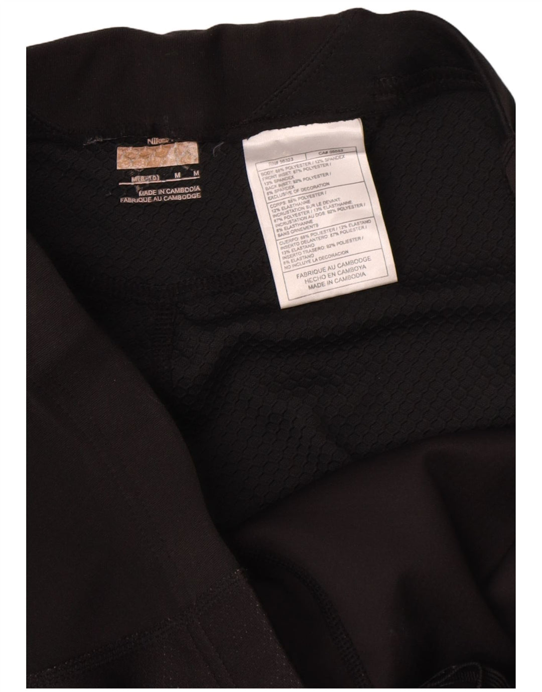Nike ženske tajice US 8/10 Srednje crni poliester