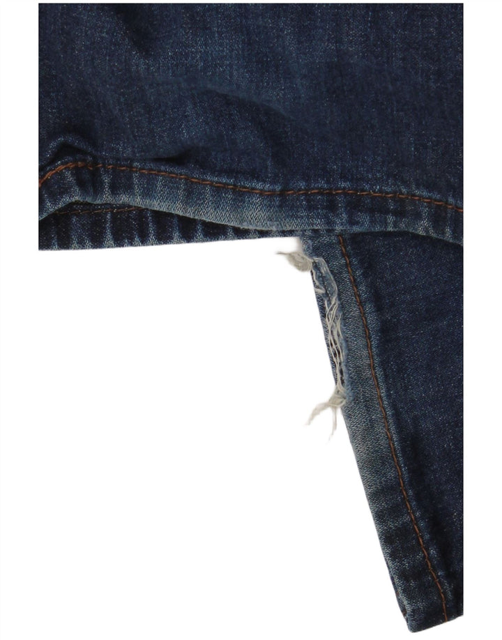 LEVI'S Muške uske traperice W40 L32 tamnoplavi pamuk