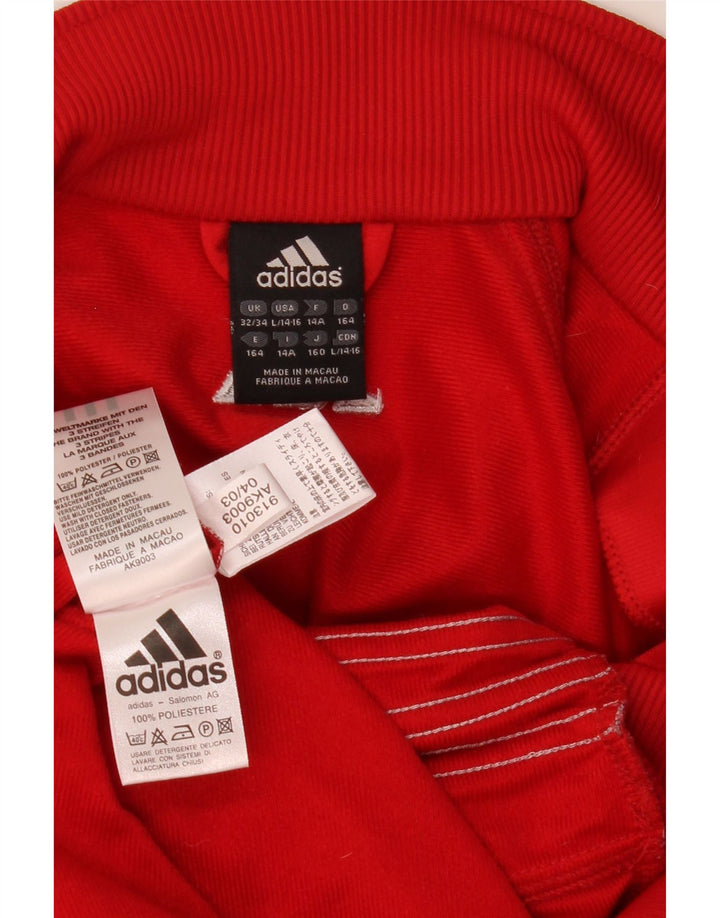 Adidas dječačka gornja jakna od 13-14 godina od crvenog poliestera