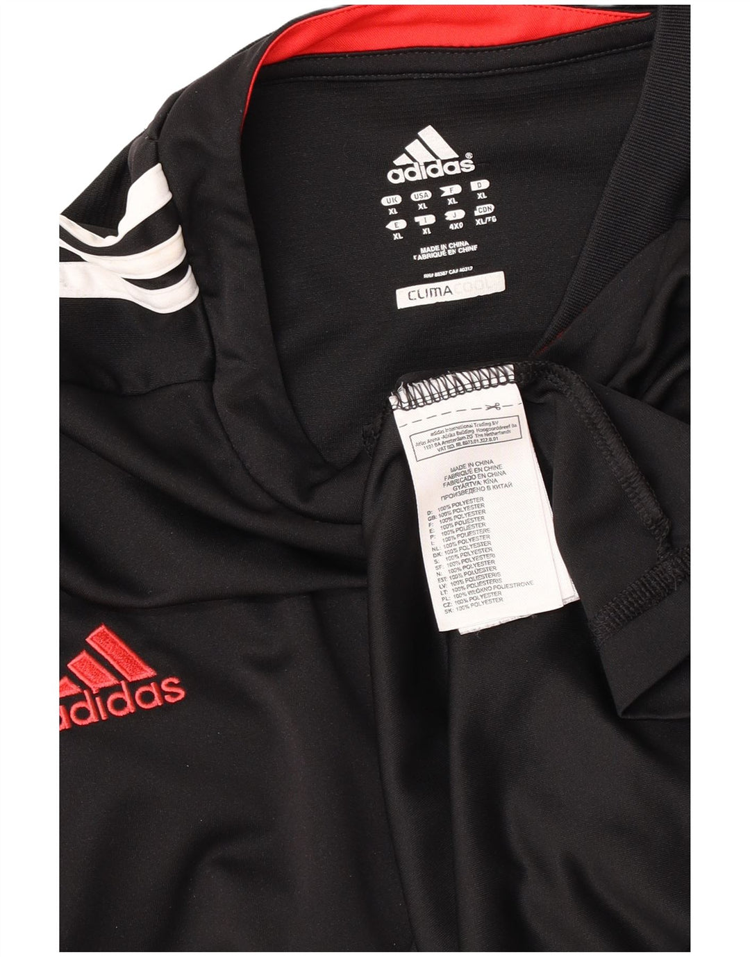 Adidas muška Climacool majica kratkih rukava XL crni poliester
