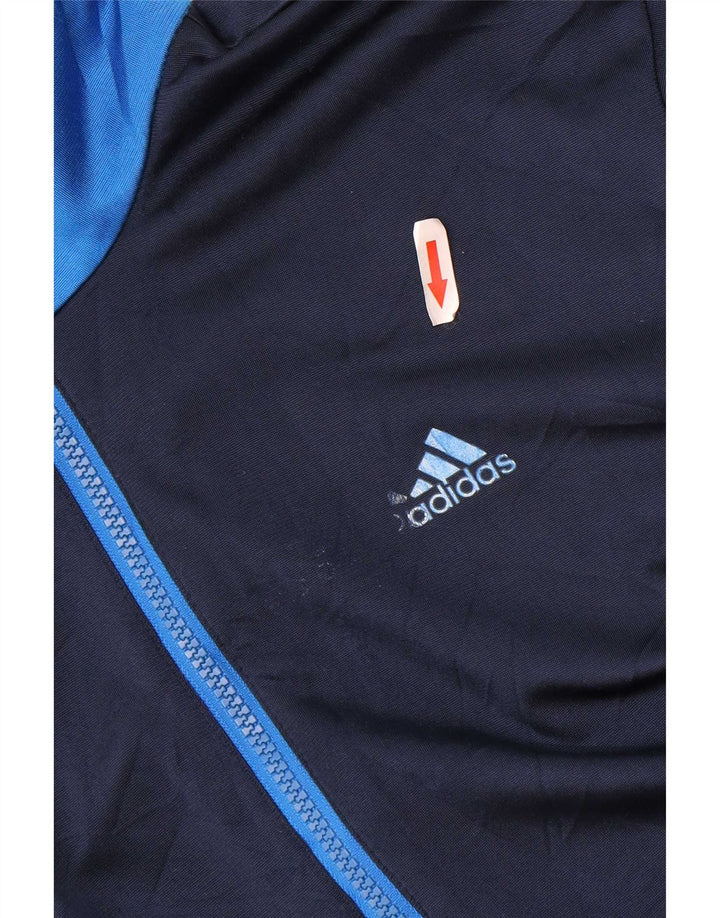 Adidas muška trenirka gornja jakna UK 38/40 srednje tamnoplava poliester
