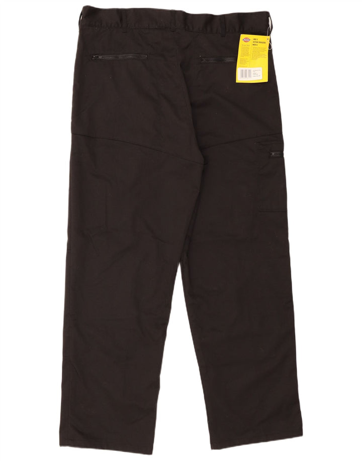 Dickies muške ravne kargo hlače W40 L30 crni poliester