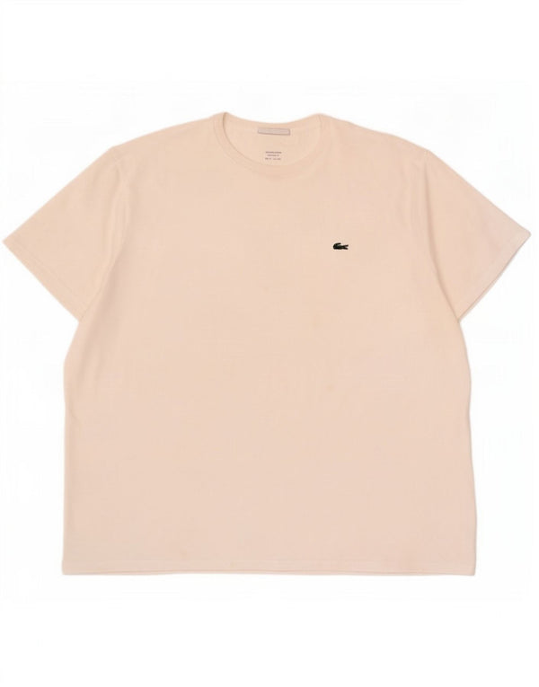 Lacoste muška majica kratkih rukava Regular Fit, gornja veličina 9 4XL, bijeli pamuk