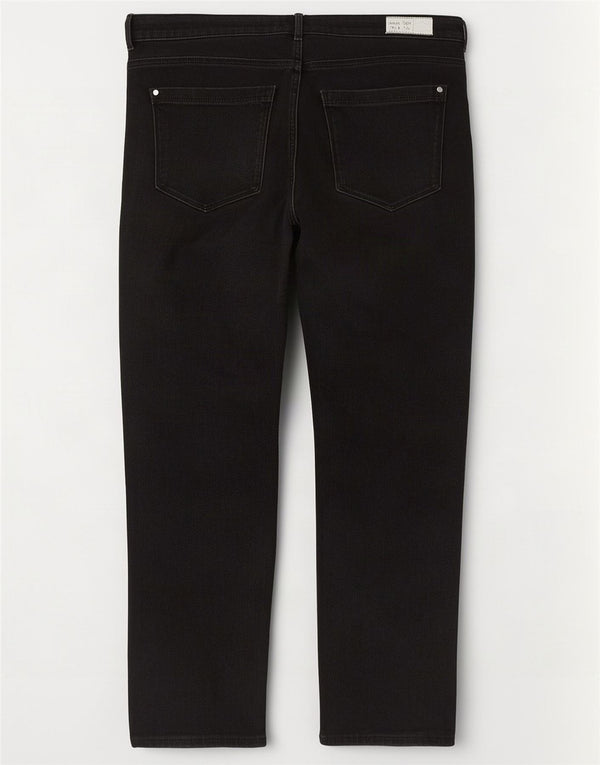 Marks & Spencer ženske Lily Crop uske traperice UK 18 XL W36 L26 crni pamuk
