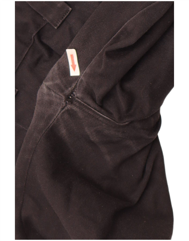Dickies muške uske ravne chino hlače W32 L32 crni poliester