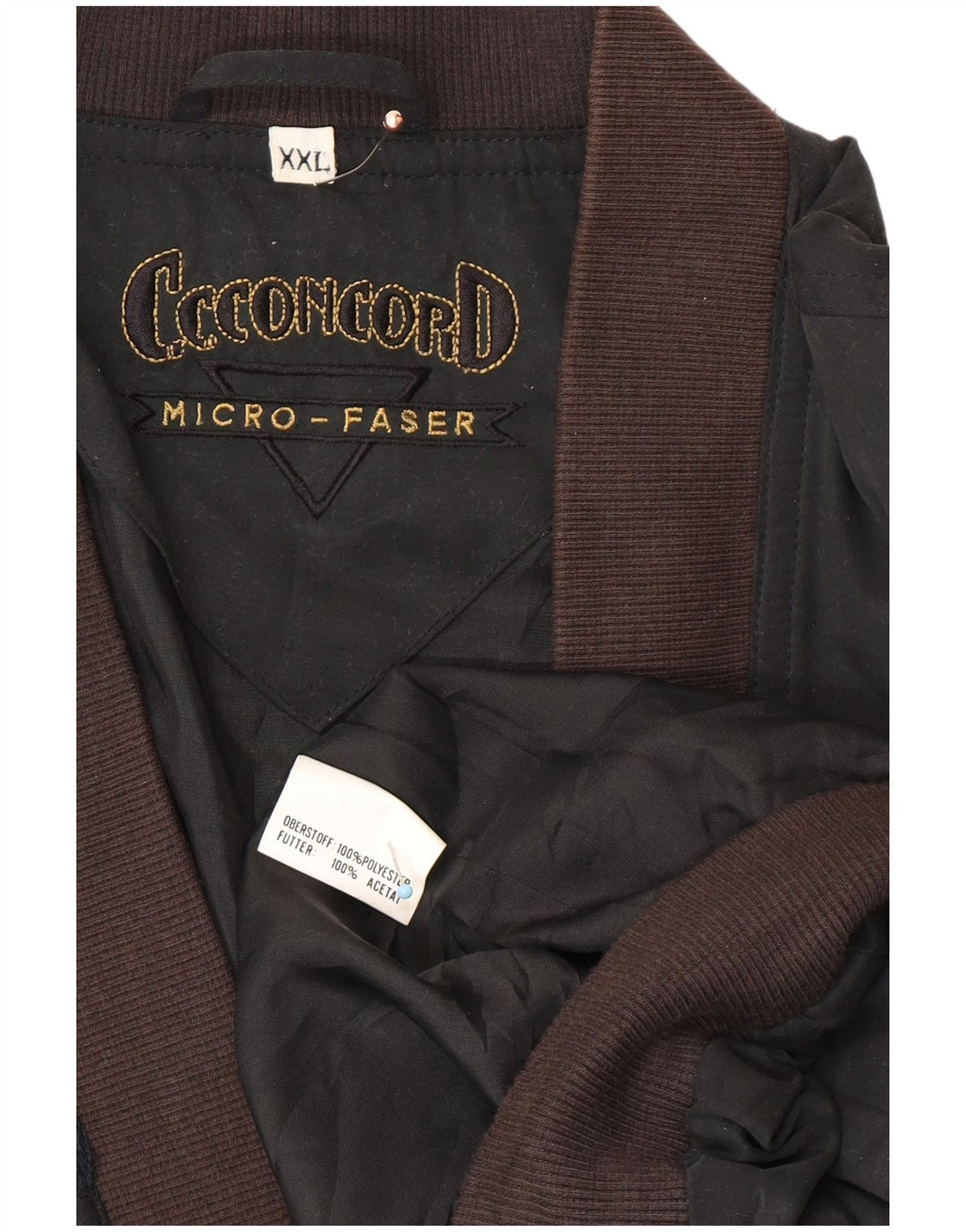 C.C.CONCORD muška bomber jakna UK 44 2XL crni poliester u boji