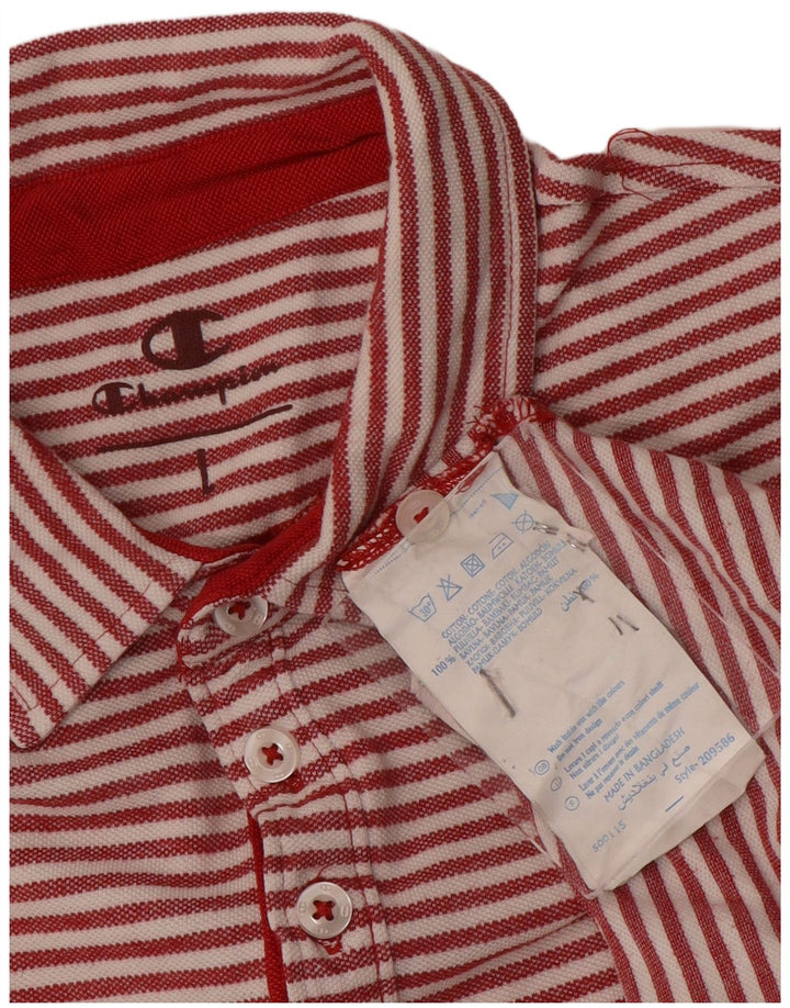 Champion muška polo majica velikih pamučnih crvenih pruga