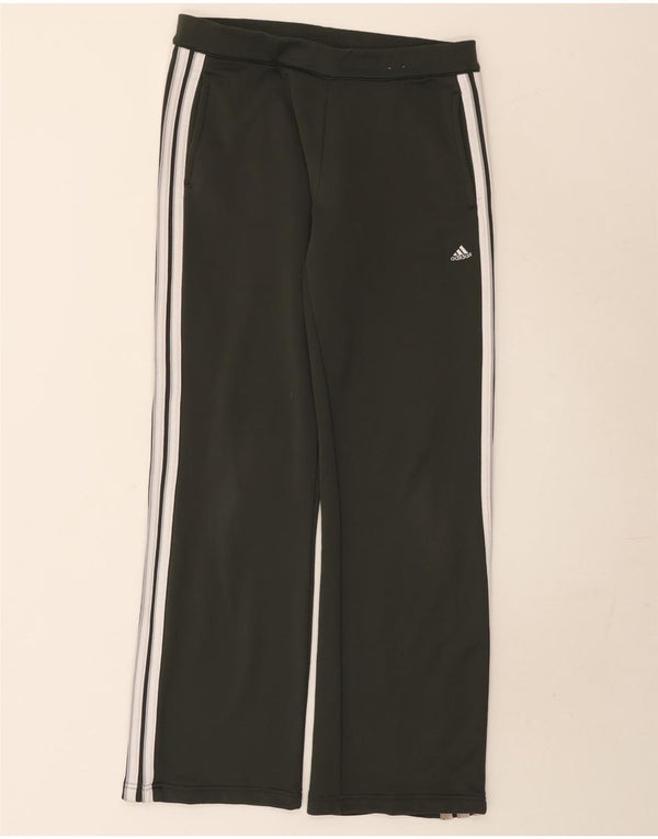 Adidas ženske široke hlače od trenirke UK 12 srednje zelene boje od poliestera