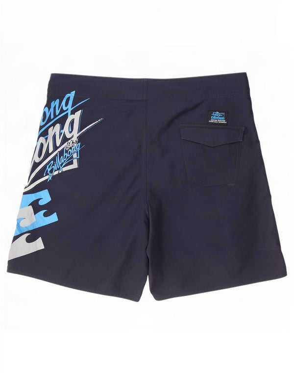 Billabong muške kratke hlače za kupanje s grafičkim motivima XL tamnoplavi poliester