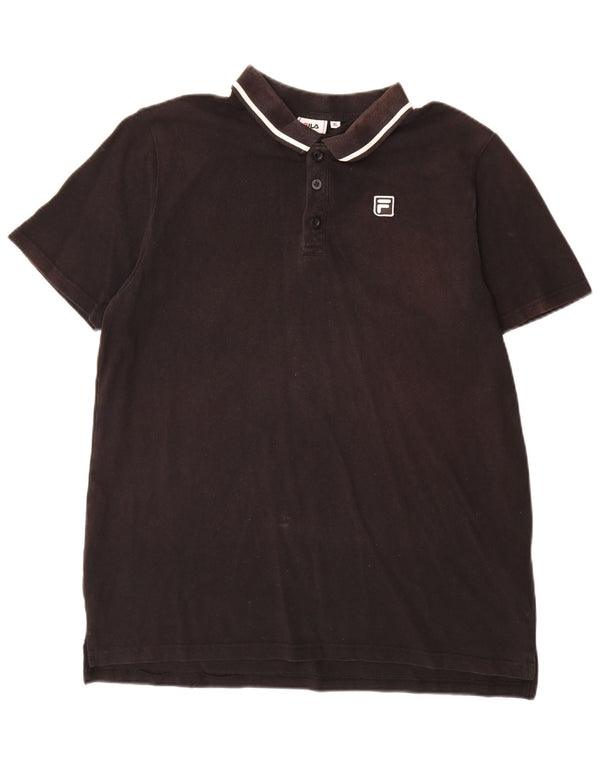 Fila muška polo majica XL crni pamuk