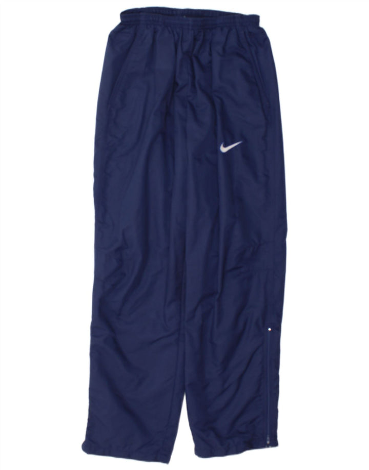 Nike muške hlače za trenirku UK 38/40 srednje tamnoplave najlonske hlače