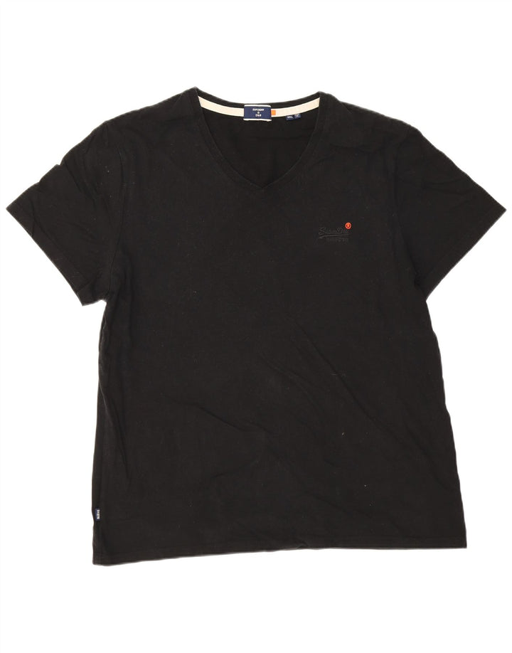 Superdry muška majica kratkih rukava 3XL crna