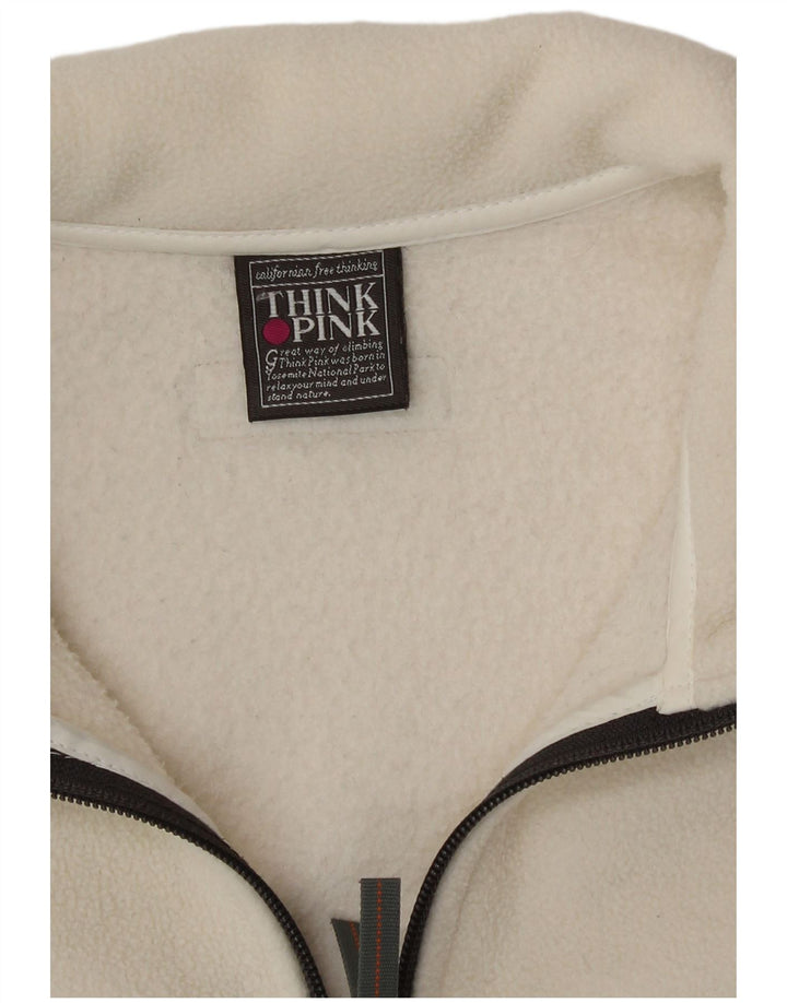 Think Pink ženska jakna od flisa UK 16 Large White