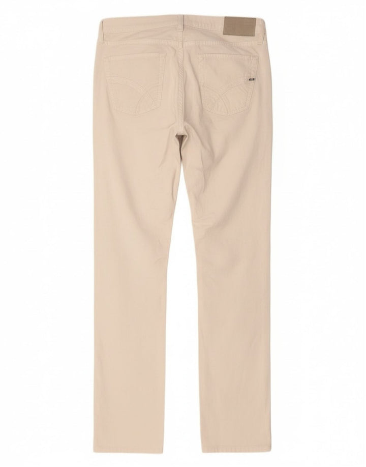 Gas Ženske uske traperice Albert W29 L34 Bijeli pamuk