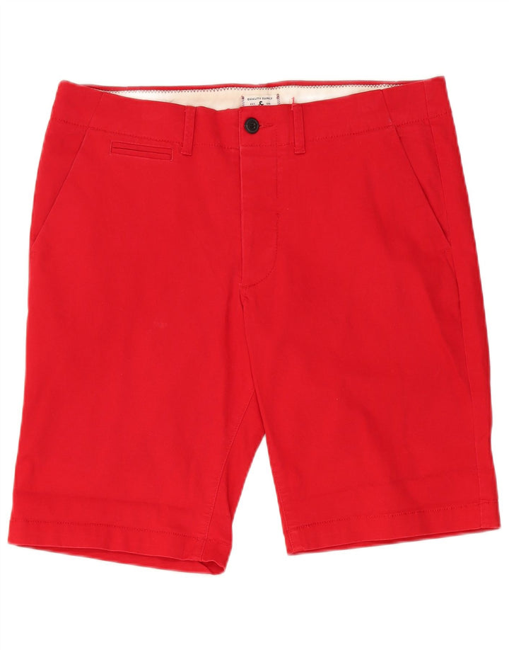 Jack & Jones muške chino kratke hlače srednje veličine W32, crveni pamuk