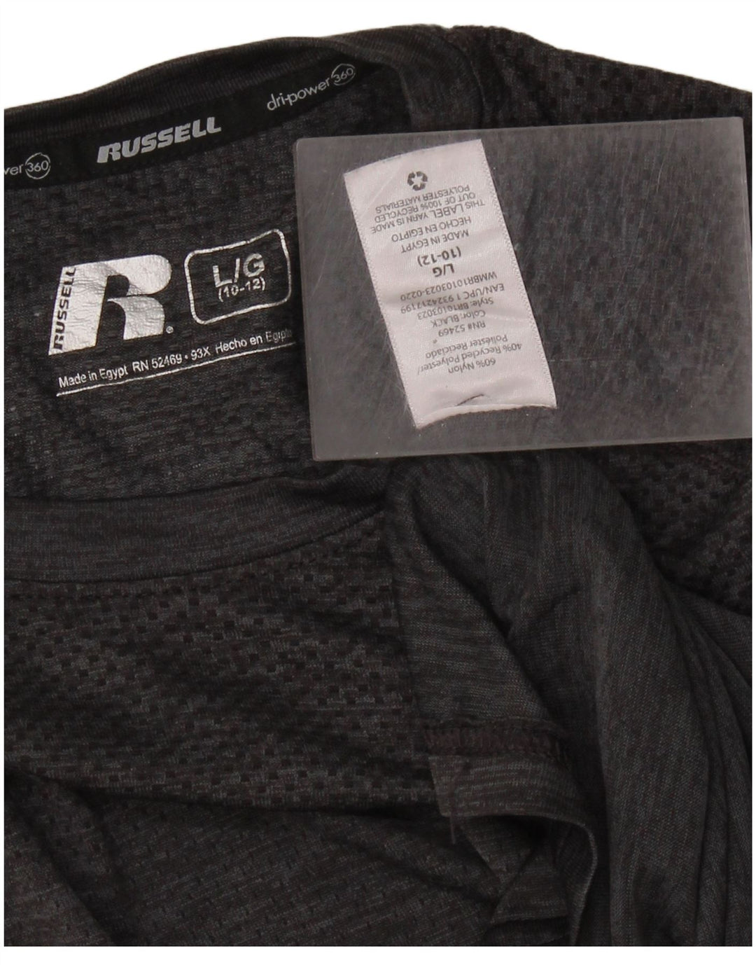 RUSSELL ATHLETIC Dri-Power majica za djevojčice 10-11 godina velika siva