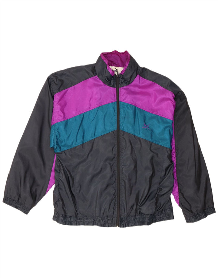 Puma muška gornja jakna trenirke Large Black Colourblock Polyamide