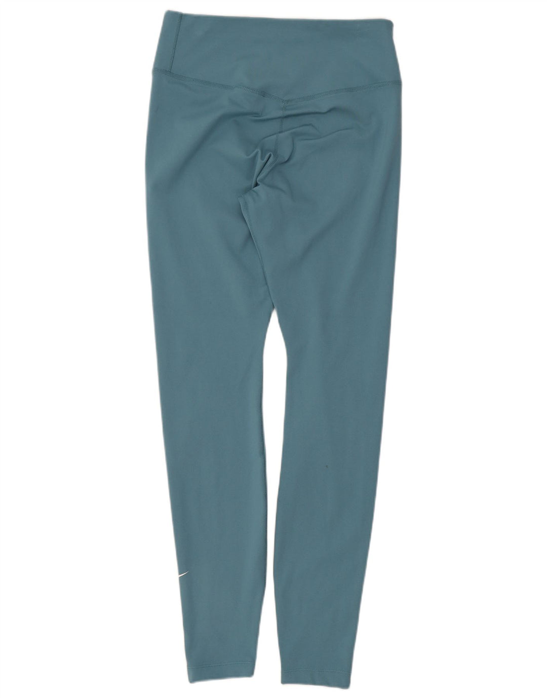 Nike Ženske Dri Fit Leggings UK 8 Small Blue Polyester