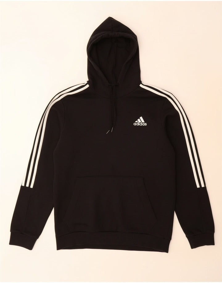 Adidas muška majica s kapuljačom Srednje crni pamuk