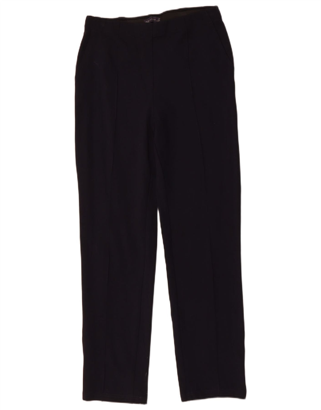 MARKS & SPENCER Ženske chino hlače UK 12 srednje W30 L31 tamnoplava