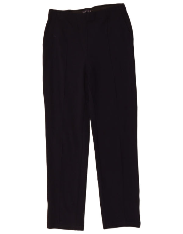 MARKS & SPENCER Ženske chino hlače UK 12 srednje W30 L31 tamnoplava