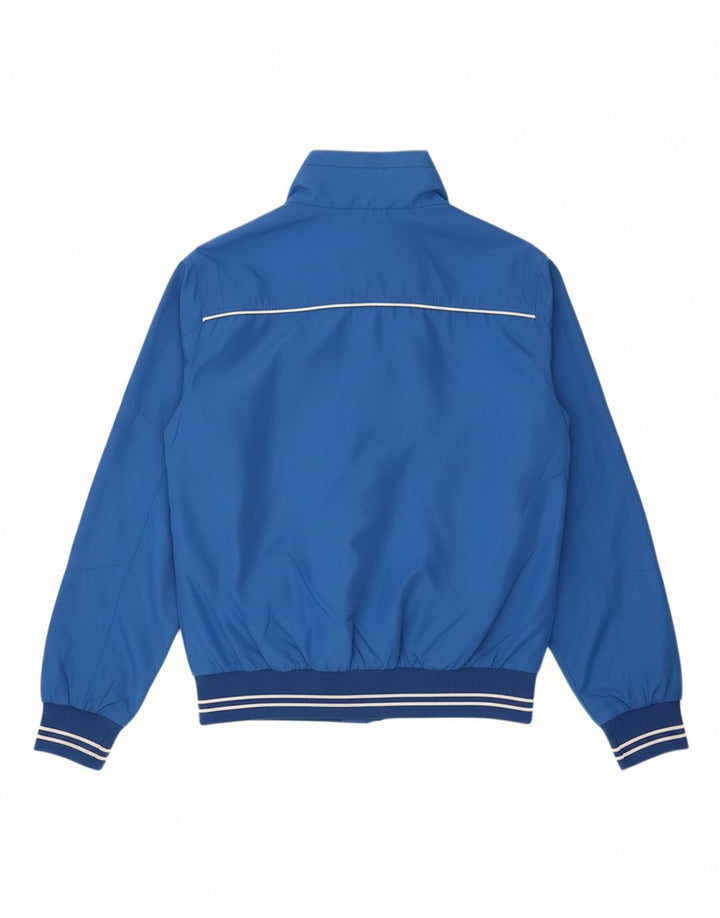 JACK & JONES Mens Rain Jacket UK 38 Medium Blue Polyester