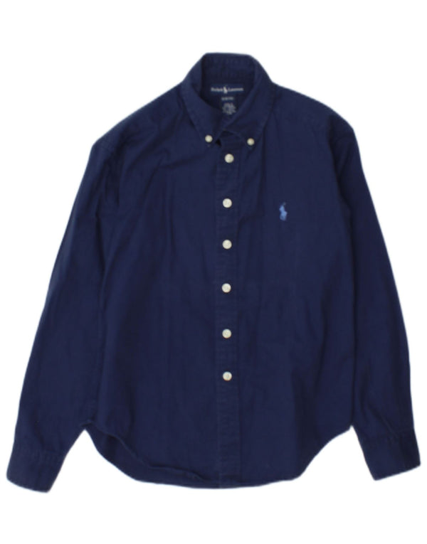 Mala tamnoplava pamučna košulja Ralph Lauren za dječake 8-9 godina