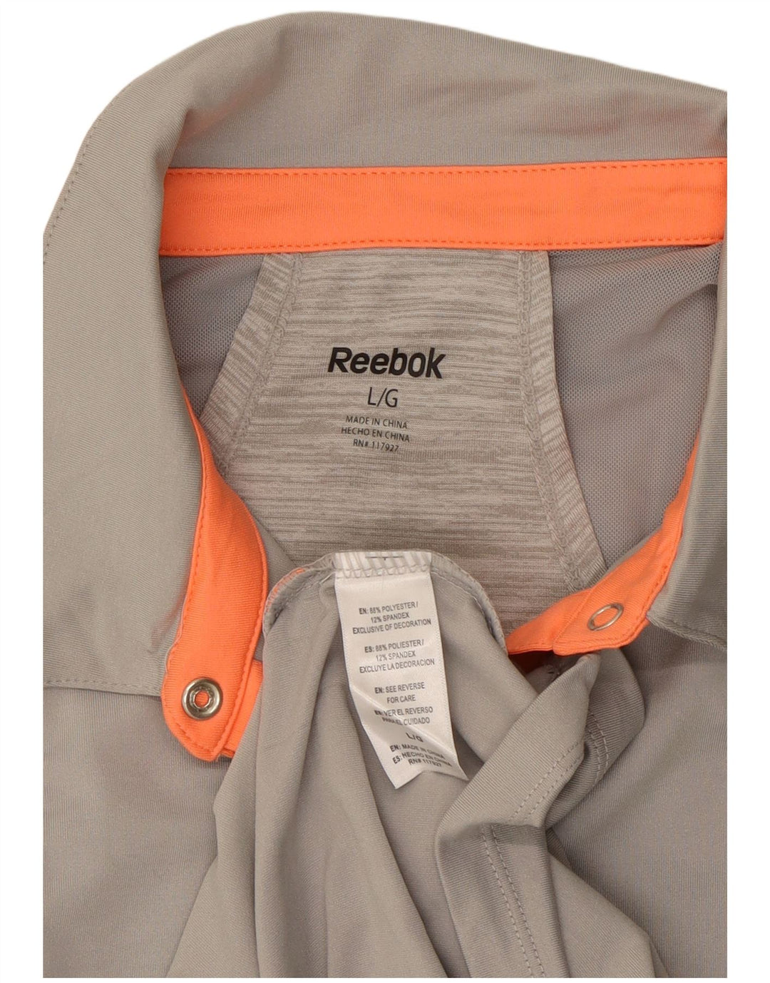 REEBOK ženska polo majica bez rukava UK 14 veliki sivi poliester