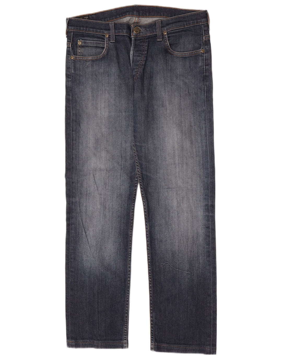 Lee Mens Powell Straight Jeans W33 L30 Plavi pamuk