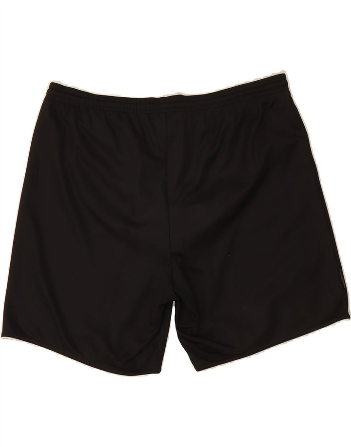 ADIDAS Mens Sport Shorts Large Black Polyester Vintage Adidas and Second-Hand Adidas from Messina Hembry 