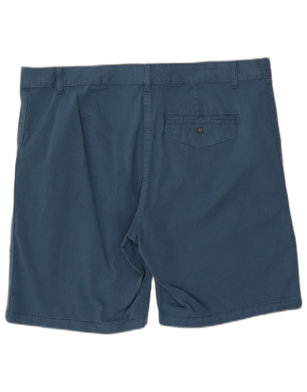 Marks & Spencer ženske chino kratke hlače UK 18 XL W40 plavi pamuk