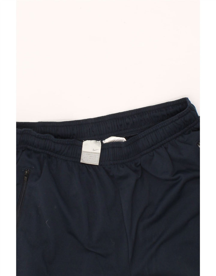 NIKE Mens Tracksuit Trousers UK 42/44 Large  Navy Blue Polyester Vintage Nike and Second-Hand Nike from Messina Hembry 