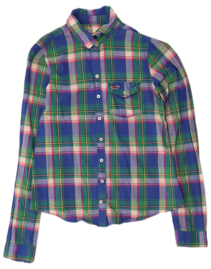 Hollister ženska košulja UK 12 srednje šareni karirani pamuk
