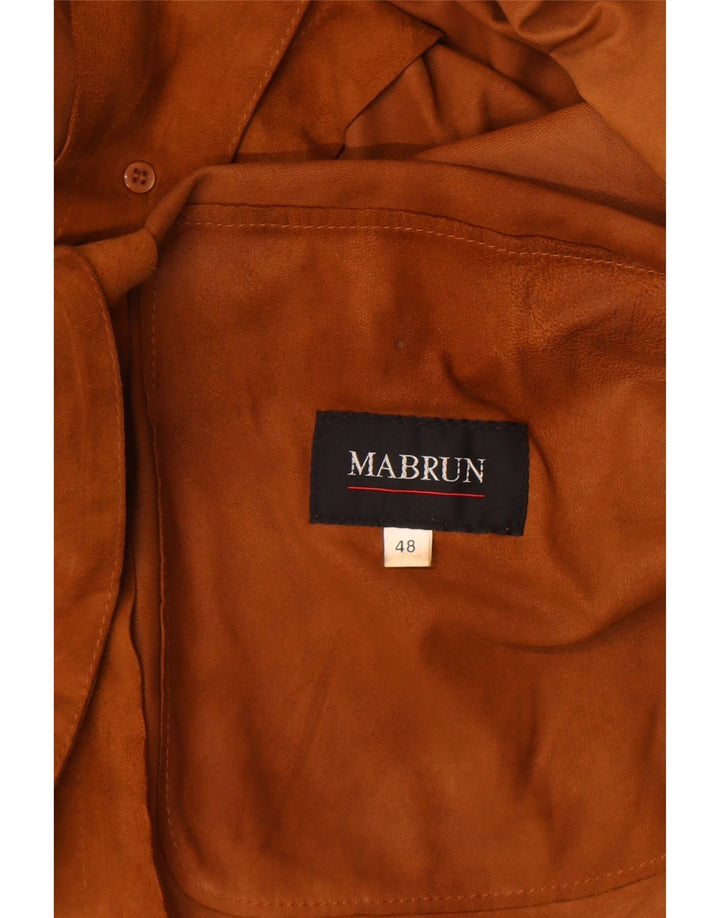 Mabrun ženska jakna od brušene kože IT 48 XL bež