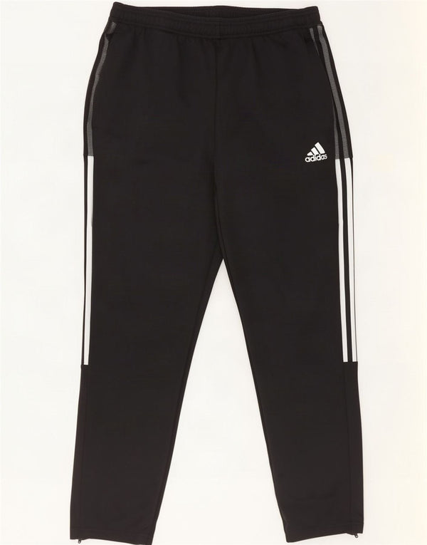 Adidas Mens Aeroready Tracksuit Trousers Joggers XL Black Polyester