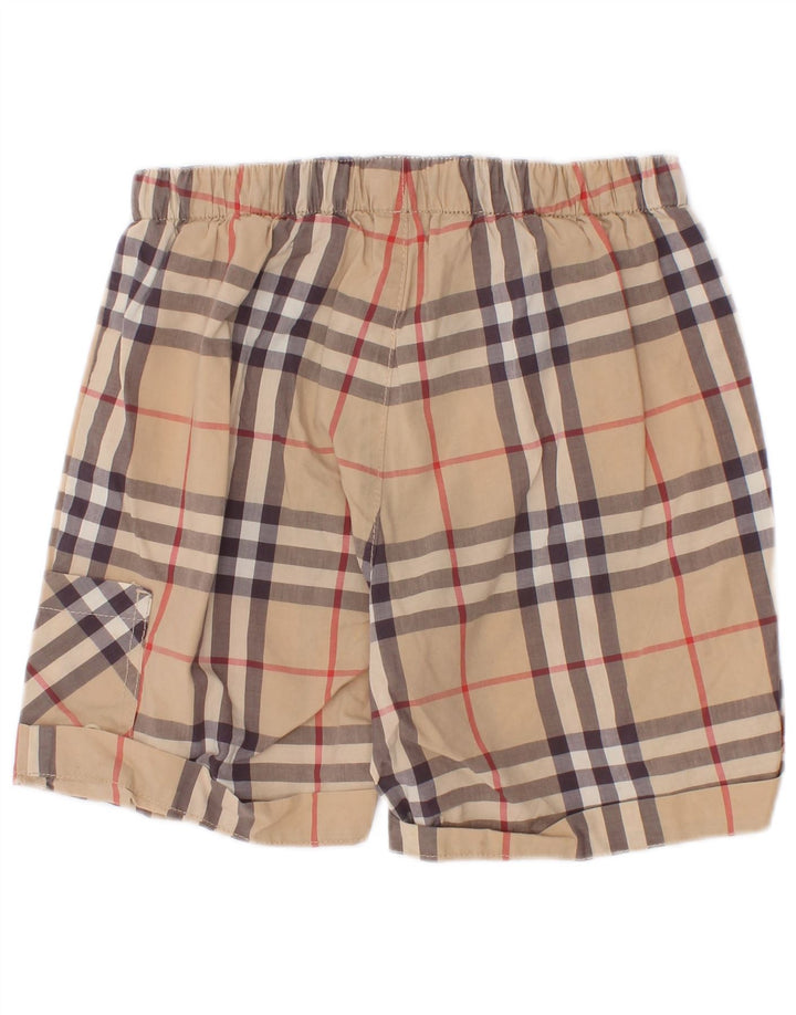 Burberry kratke hlače za dječake 2-3 godine W18 bež karirane boje