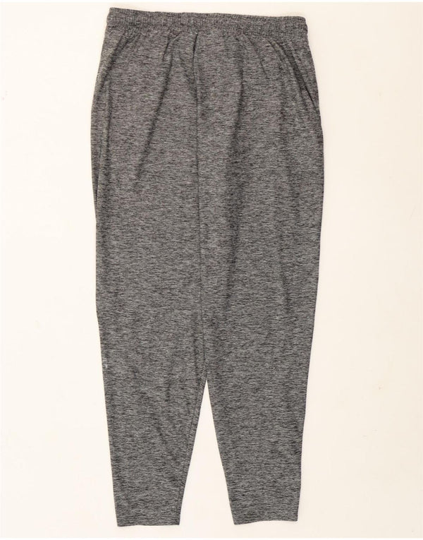 Marks & Spencer Womens Tracksuit Trousers UK 12 Medium Grey Flecked