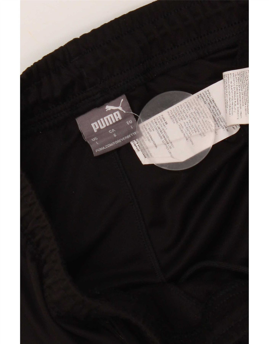 Puma muške hlače od trenirke Large Black Colourblock Poliester
